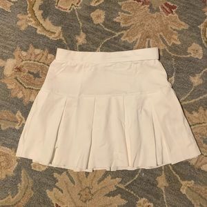 Preppy pleated skirt